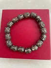 10mm Old Tibetan Silver Shakyamuni Sakyamuni Buddha Head Bracelet