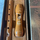 Hohner Musica Blockflote Wooden Recorder Pearwood Germany 9504 C Soprano