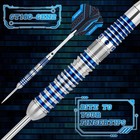 90  Tungsten Steel Tip Darts Set Professional With Extra Flights 20-28g