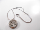 Silver Tone Tree Of Life Inspiration Locket Pendant Necklace Free Shipping