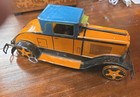 Marx Wind Up Vintage Tin 1930 s Coupe With Wind Up And Driver