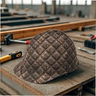 Distressed Diamond Stitched Leather 41 - 18 x46  Hydrographic Film Hydro Dipping