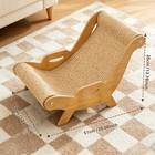 2 In 1 The Claw Lounge Cat Scratcher Bed For Indoor Cats Large Sisal Pet Chair