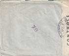 Morocco   Censored Airmail Cover Casablaca England 1945 
