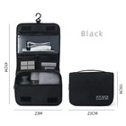 Travel Toiletry Bag For Men Women Waterproof Large Hanging Zip Makeup Organizer