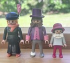 Vintage Playmobil Victorian Mansion Lot Of 10 Figures People Accessories