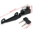 Anti-theft Helmet Lock W keys Kit For Bmw R1200r R1200rs R1250r R1250rs S1000rr