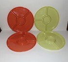 8 Pc Vintage Gothamware Divided Camping Picnic Plates And Cups