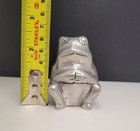 Vintage Pewter Frog Animal Figurine Ornament 
