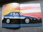 1987 Porsche 924s Deluxe Showroom Advertising Brochure New Old Stock