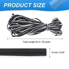 Sew On Reflective Piping Fabric Strip Edging Trim  Colorful 25 Yd