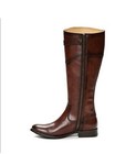 Frye Molly Riding Boots Brown Leather Women s Size 7 Interior Zip Buckle