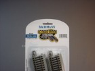 Bachmann E-z Track Ho 15  Radius Curves  4  Nickel Silver Roadbed Bac44505 New