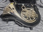 Conn 8d Double French Horn W  Case  Hand Cover  And Mouthpiece 