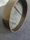 Scandinavian Mcm Brutalist Brass And Granite Ore Bowl By Saulo  Norway 6 1 4  