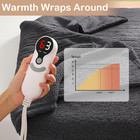 Electric Heated Blanket Twin Size 62   84  With 9 Heating Levels   1-10hs Auto 