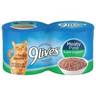 9lives Meaty Pat Super Supper Canned Cat Food 5 5 Oz Pack Of 6 Wet Food