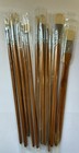 Fuumuui Professional Oil Paint Brush Set    394  11pcs Superior Hog Bristle