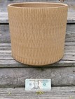 Gainey Ceramics Sgraffito Pottery Planter Nuts   Bolts Ac 12 Mcm Cressy Era