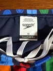 Speedo Powerflex Eco Surfboard Print Swim Brief High Risk Red Men s 32 Nwt
