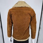 Vintage 1970s Towncraft Boyd Sherpa Lined Brown Corduroy Ranch Jacket  xl 18-20 
