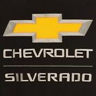 Authentic Chevrolet Silverado Embroidered Cotton Jacket Jh Design Black New