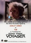 Star Trek Voyager Archives   Inscriptions Ashley Edner Autograph Card