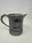 Vntg White Horse Cellar Blended Scotch Whisky Pewter-style Advertising Pitcher