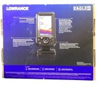 Lowrance Eagle 4x Fishfinder W  Sonar Bullet Skimmer Transducer New