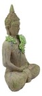 Ebros Shakyamuni Buddha With Ushnisha Head And Floral Succulents Statue 15  Tall