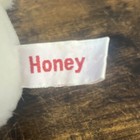 Russ Berrie Holiday Collection Honey The White Christmas Bear 6    Plush Vintage