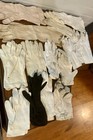 Vintage Women   s Gloves Mixed Sizes color Leather  Fabric  Long   Short