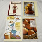Vintage Thanksgiving Holiday Greeting Cards Lot Of 20 Turkey Pumpkin Fall Winter