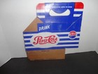 Pepsi Cola Soda 6 Pack Carrier Carton Blue   White Rare