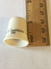 Old Ironsides Uss Constitution Thimble Vintage Souvenir Collectible
