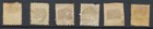 Austria Stamps 1867sg59 60 62 4 Type Ah14  Used Cv   22 7