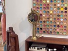 Chadburns London Liverpool Brass Nautical Ship Telegraph Light Lamp Vtg Antique