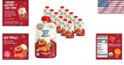 Nutrition-rich Beef Medley Organic Baby Food Pouches  4oz   9    12 Count