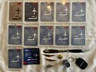 Delta Airline-pilot Trading Cards-set Of 12 Mixed Aircraft  And 6 Collectibles