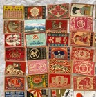 Japanese Vintage Meiji Taisho Showa Prewar Match Box Label Collections 80pcs Fs
