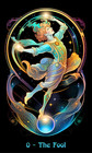 Art Nouveau Tarot Deck     78-card Set     Mystical Cards With Elegant Vintage Style