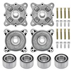 For Polaris Rzr-800 2008-2014 2009 Front And Rear Wheel Hubs   Bearings Studs