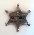 Sheriff Old West Historic Replica Badge Cast Pewter Made In The Usa