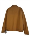 Rare Dickies Brown Duck Canvas Flannel Lined Eisenhower Work Jacket Mens 2xl New
