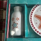 2020 Disney Parks Gingerbread Man Milk   Cookies For Santa Christmas Set New Ex