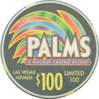 Palms Casino Las Vegas Nevada  100 Third Eye Blind Chip 2002