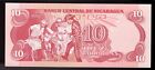 1979 Nicaragua 10 Cordobas Pic  134 Unc
