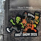 Shot Show 2025  scooby Doo  Limited Pvc Tactical Morale Patch Hood   Loop