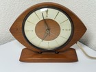 Vintage Westclox Scotland Mcm Eye Mantel Clock     Electric