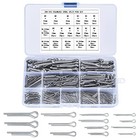 290 Pcs Stainless Steel Cotter Pins Set  24 Sizes Cotter Pin Clip Key Fastener 
